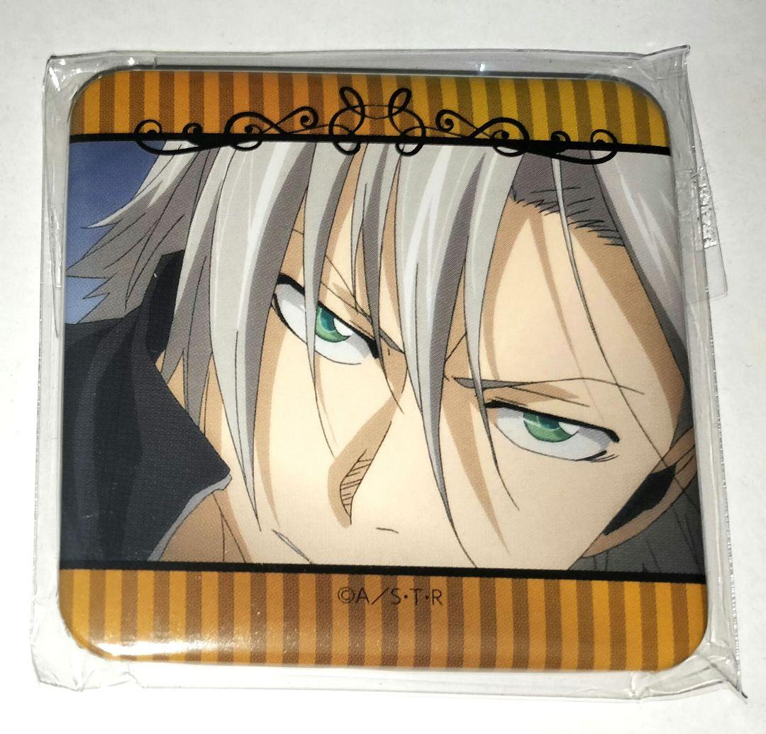 リボーン 獄寺隼人 スクエア缶バッジ その1 ナンジャタウン