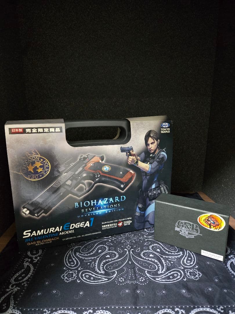東京マルイバイオハザードサムライエッジA1ジルバレンタインモデル&専用ライト