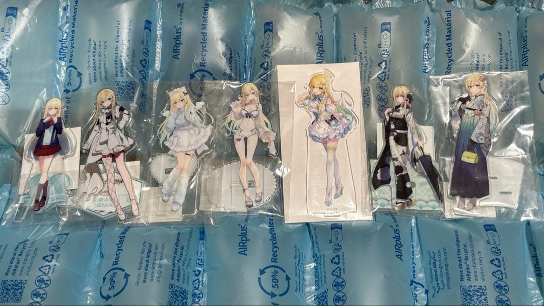 藍沢エマ　アクリルスタンドセット