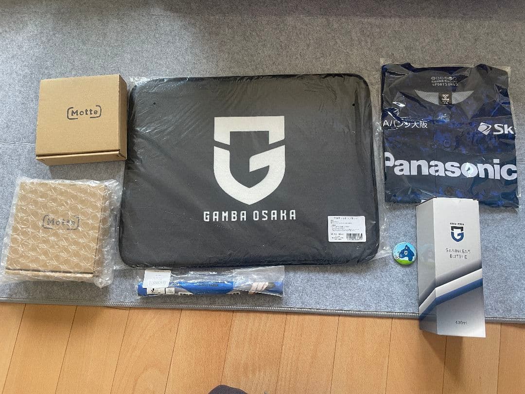 ガンバ大阪 新品グッズ7点セット　 フロアマット　4400円 波佐見焼プレート