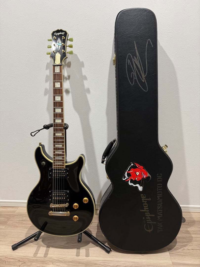 Epiphone tak dc ハードケース付き