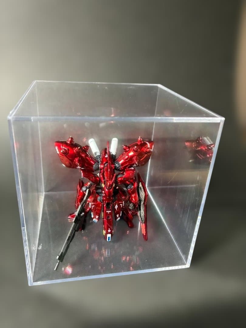 ガンダム アーティファクト 第一弾 ナイチンゲール　全塗装 　クリアケース付き