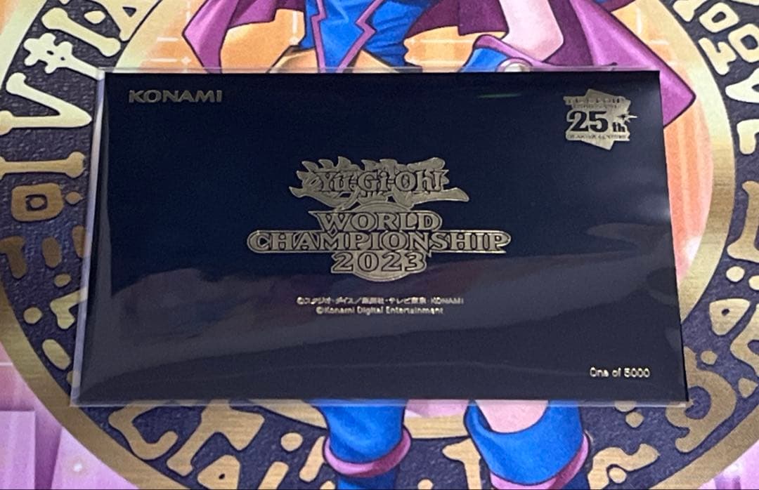 WCS2023　来場者特典カード　ブラックマジシャンガール　魔法の筒　遊戯王