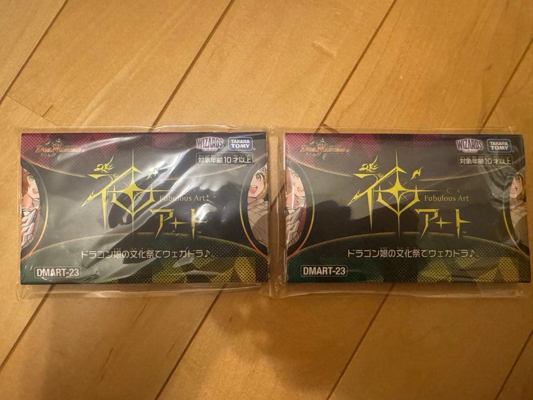 【未開封】デュエルマスターズ ドラゴン娘の文化祭でウェカドラ　神アート