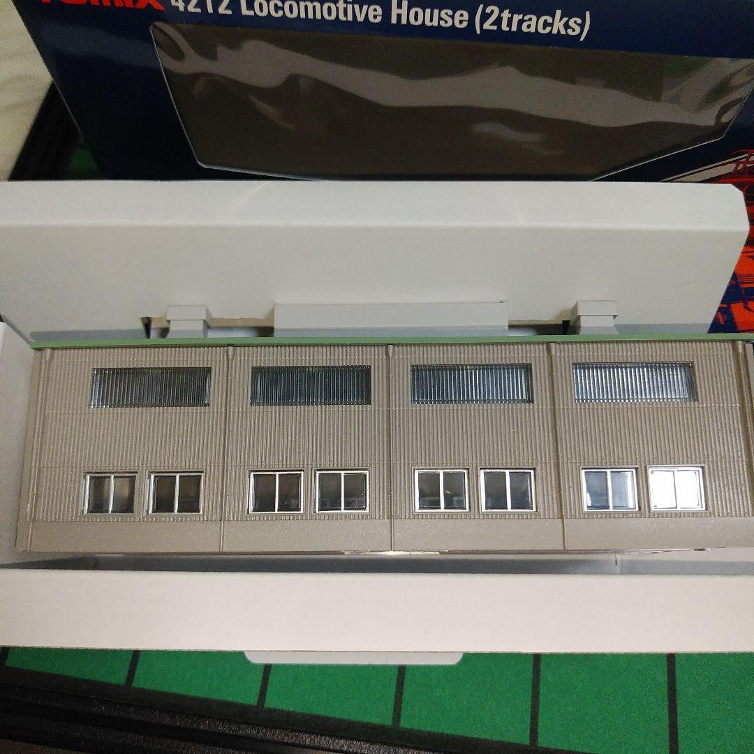 トミックスTOMIX1603手動ターンテーブル転車台1個・4212複線機関庫2個