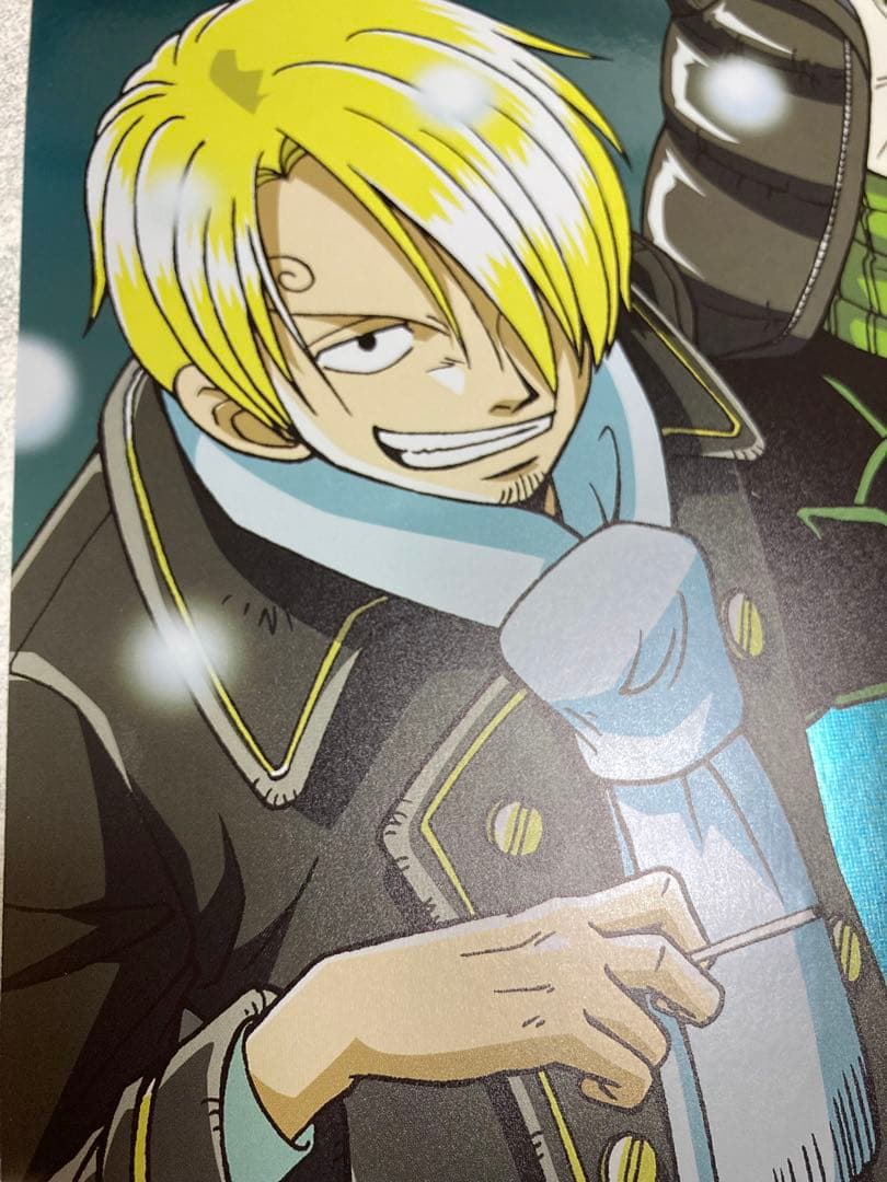 ONE PIECE メタルポートレート　ゾロ　サンジ