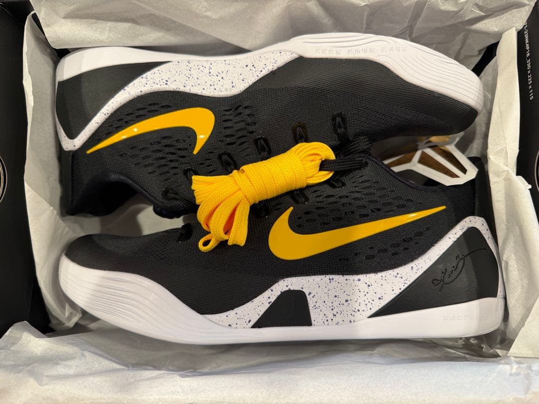 【新品・タグ付き】コービー9 エリートLOW EMプロトプ29cm