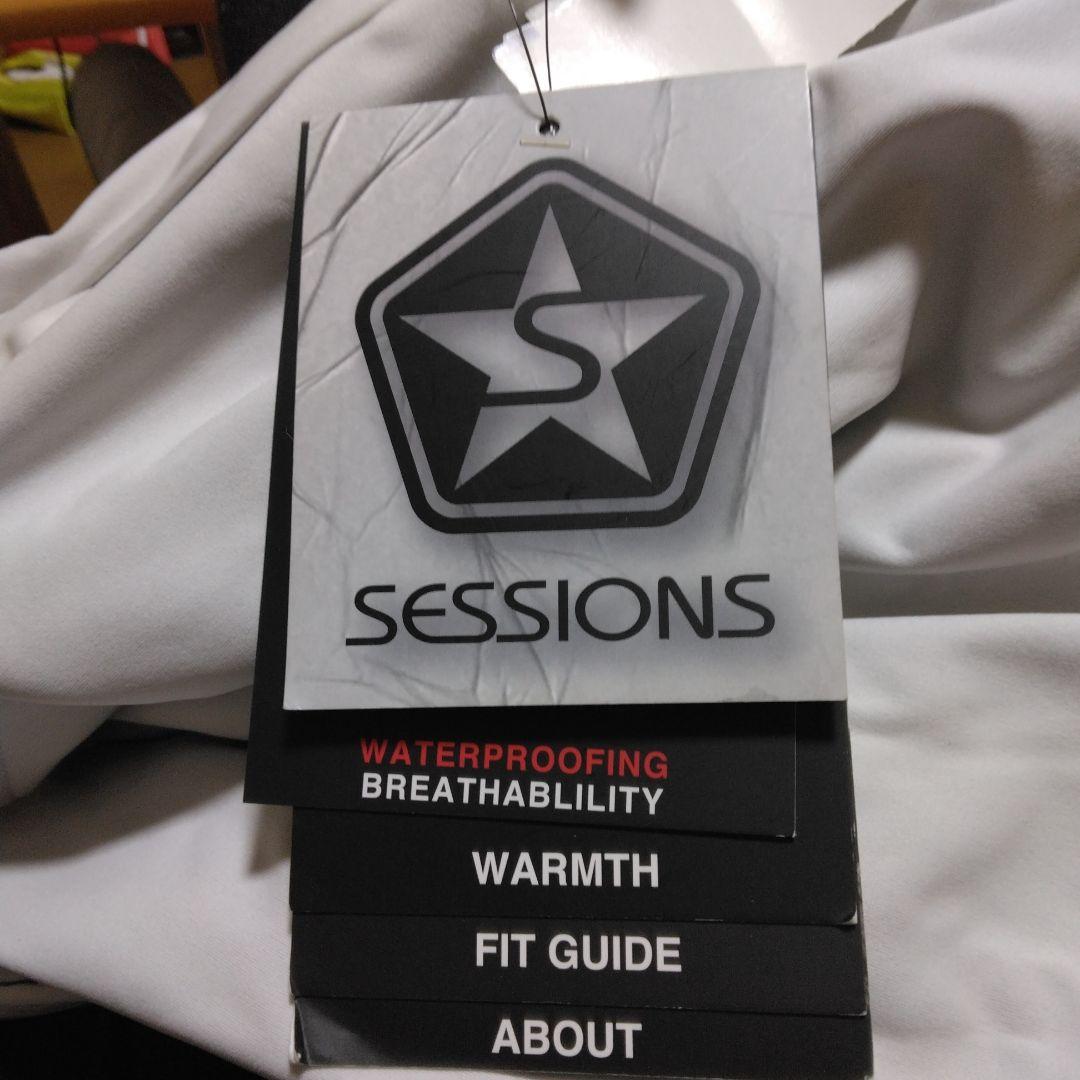 SESSIONS セッションLサイズスノーボードジャケット