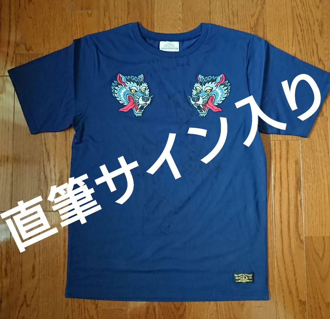 MAN WITH A MISSIONメンバー直筆サインTシャツ