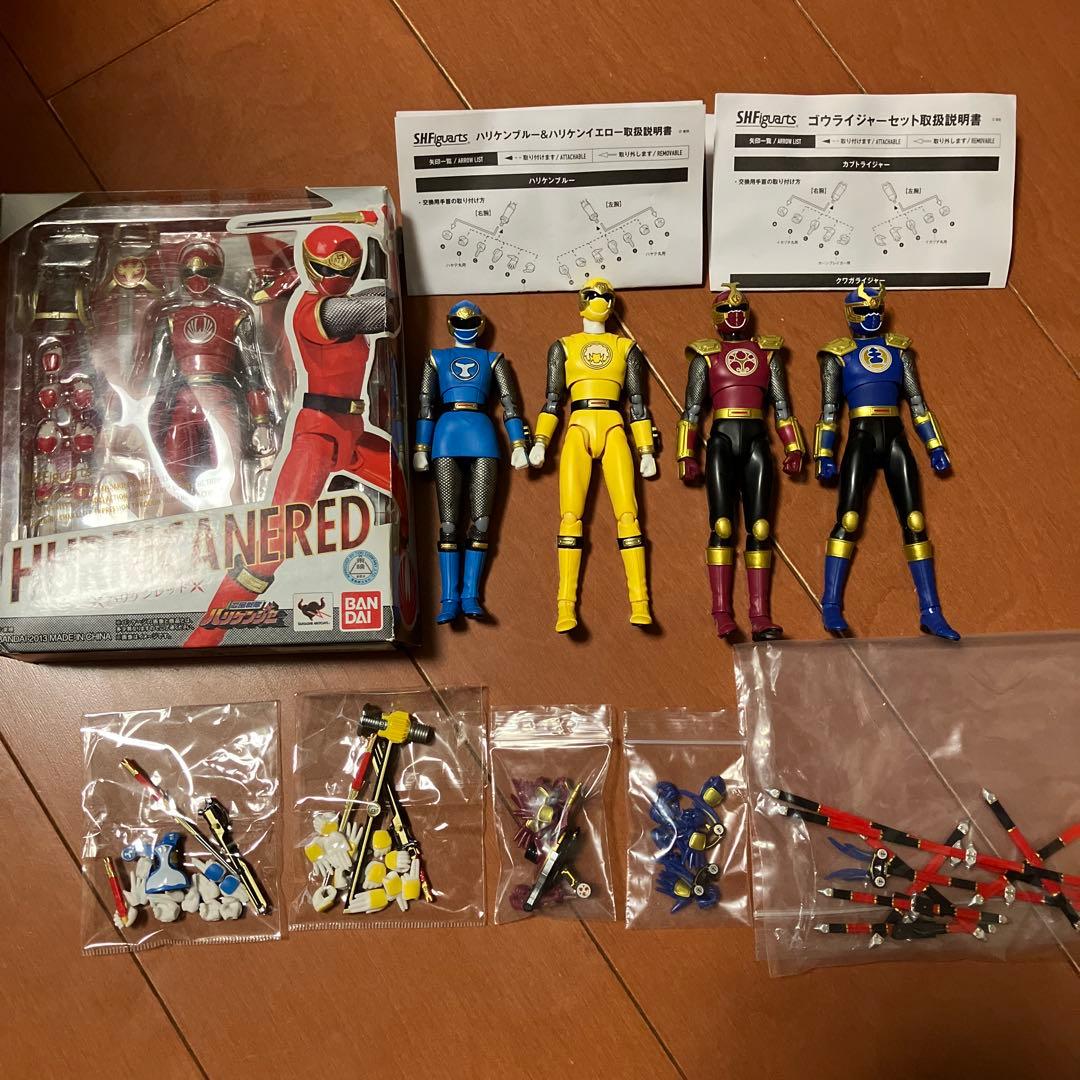 ハリケンジャー　ゴウライジャー　フィギュアーツ セット