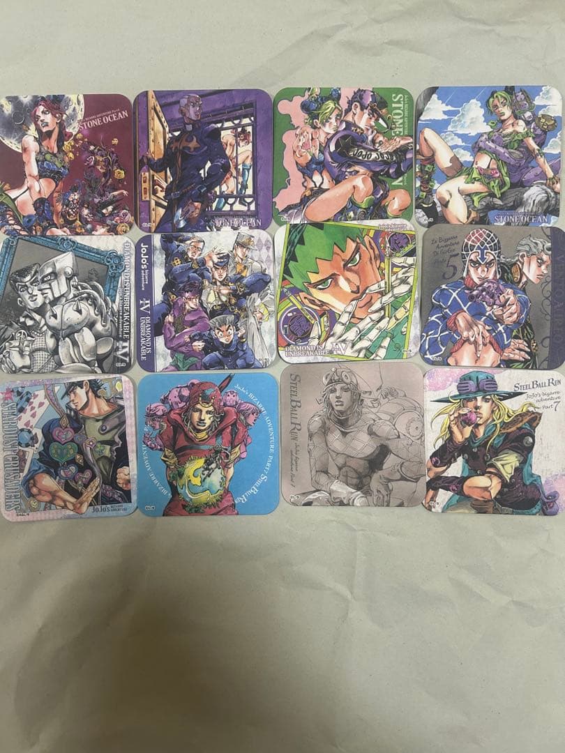 JOJO展　アートコースター23枚　ポストカード5枚 本1つ