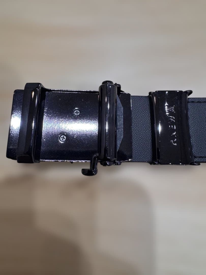 未使用ANEW GOLF メンズ ハーフフェイスホールレスレバーベルトアニュー