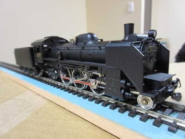 C58形 蒸機機関車 208号機　HOゲージ（金属製・宮沢模型製)