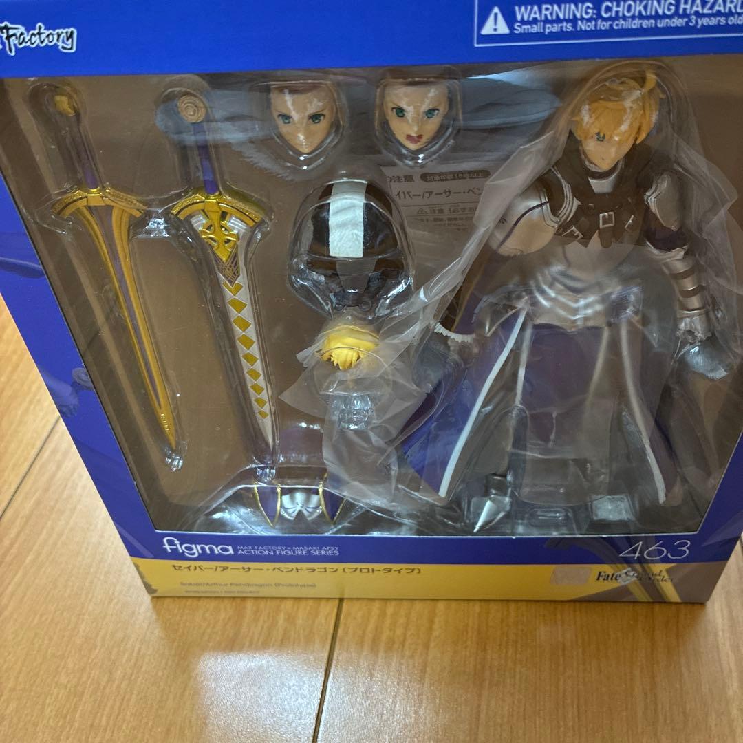 figma 463 セイバー/アーサー・ペンドラゴン（プロトタイプ）