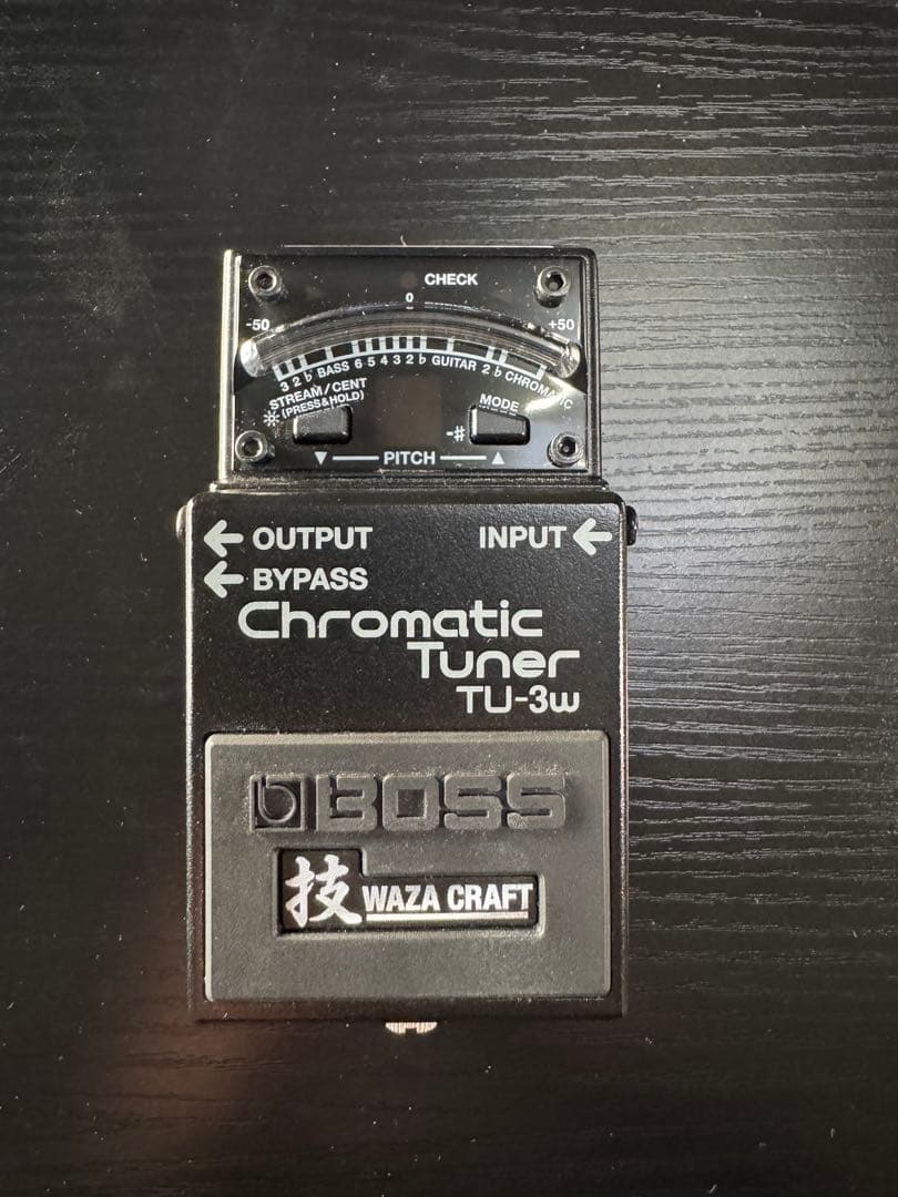 【新品同様】BOSS TU-3W WAZA