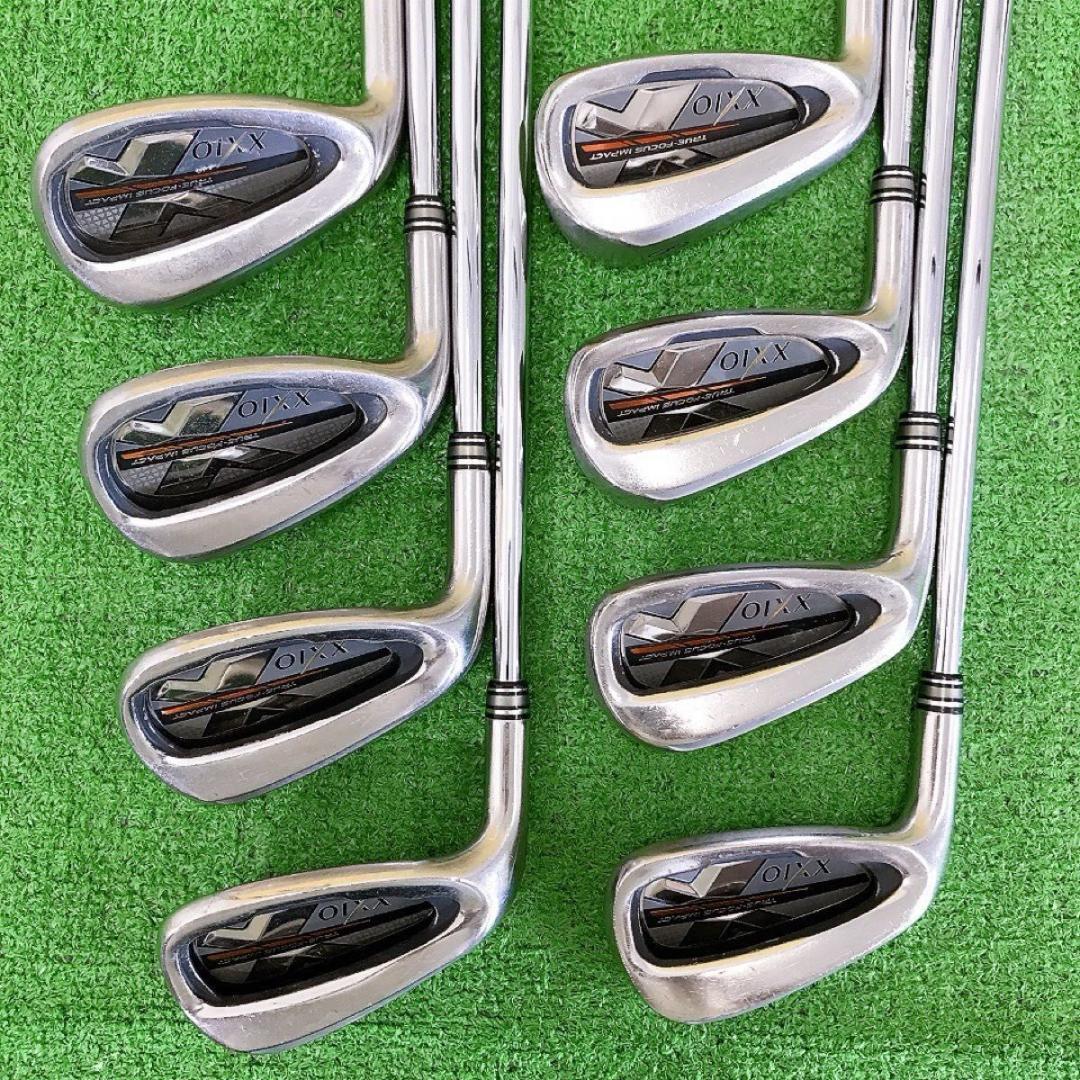 タ16★左利き用 ゼクシオテン 8本アイアンセット 純正 XXIO10 レフティ