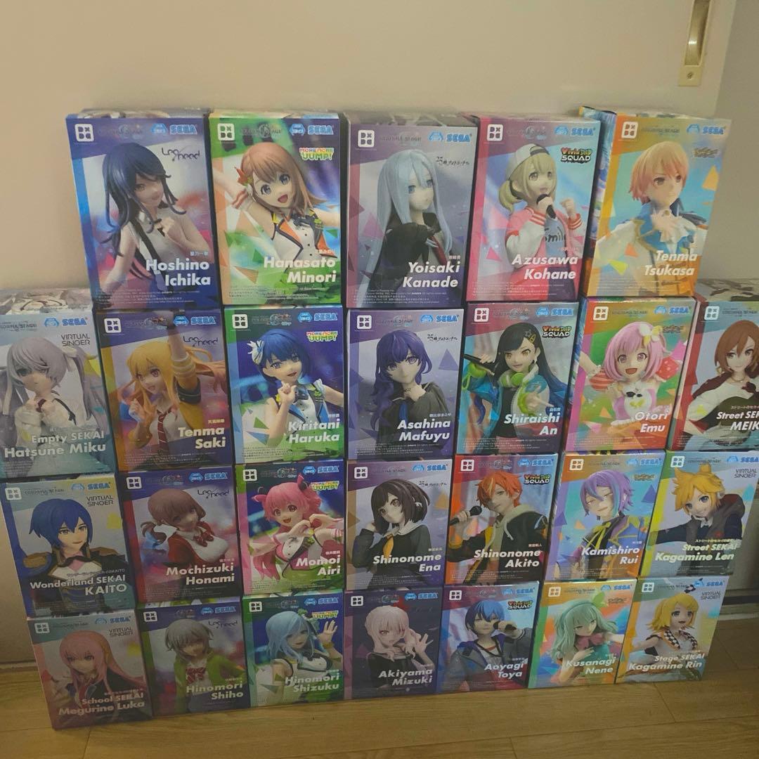 プロジェクトセカイ　フィギュア　コンプリートセット　プロセカ