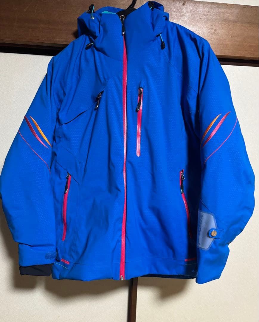 フェニックス　スキーウェア フード付き　メンズM ブルー　ジャケットのみ