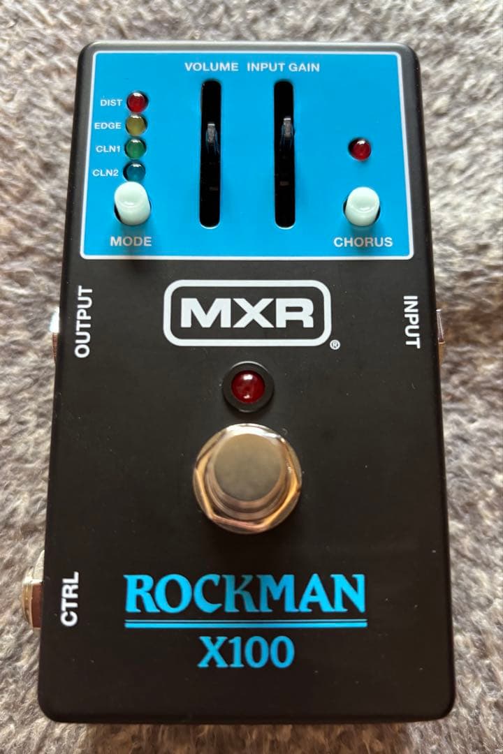 MXR ROCKMAN X100 80’sのギターの音です。