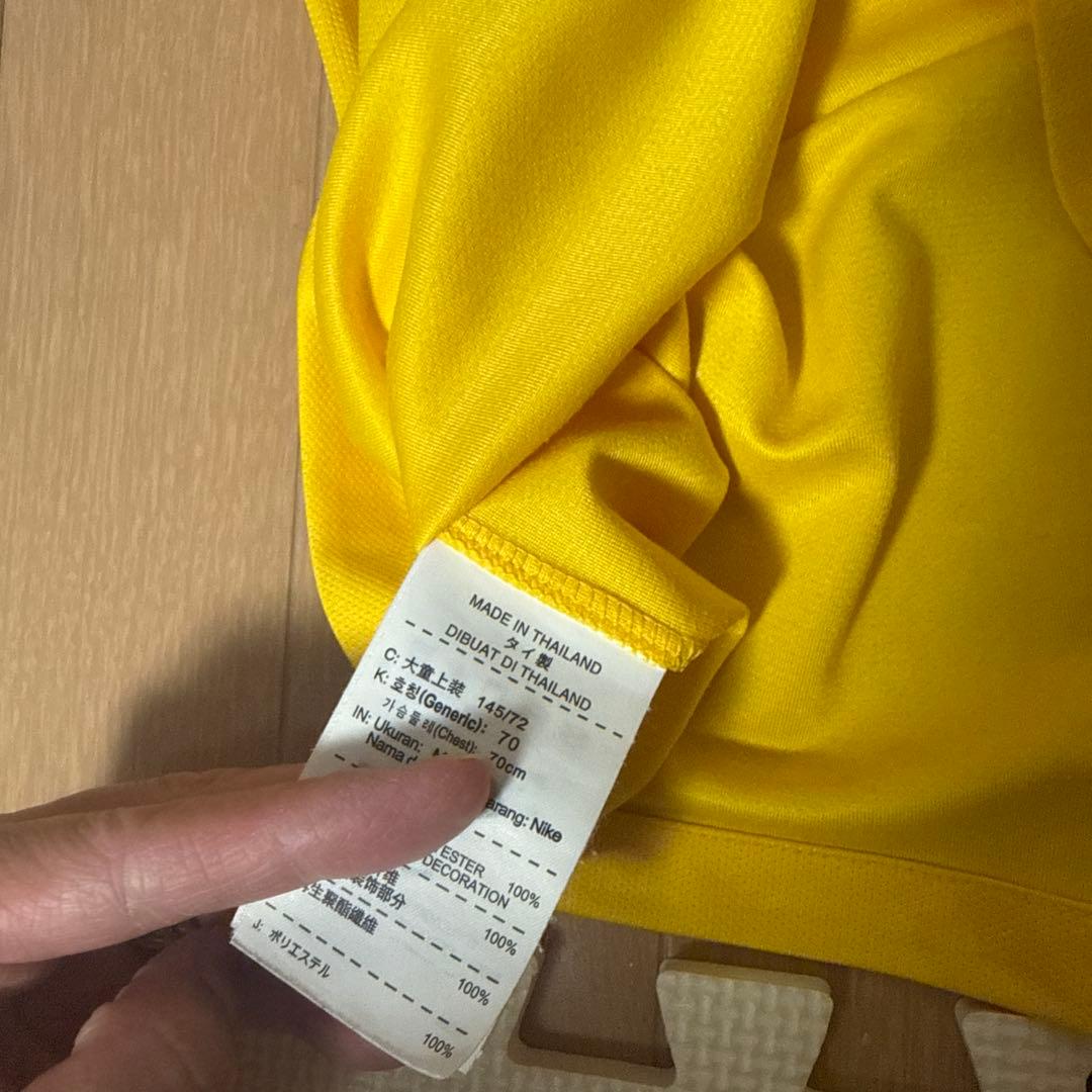 Nike ブラジル代表 RONALDINHO 10番シャツキッズ