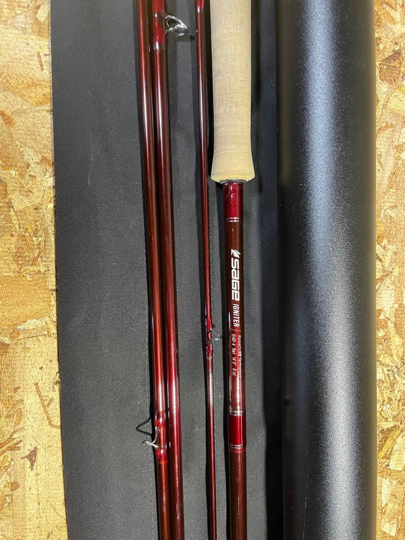 SAGE フライロッド 9# 4ピース キャリーケース付き