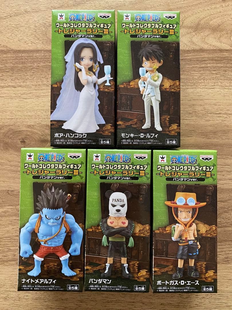 WCF ワンピース-トレジャーラリーIII- パンダマンver. 全5種