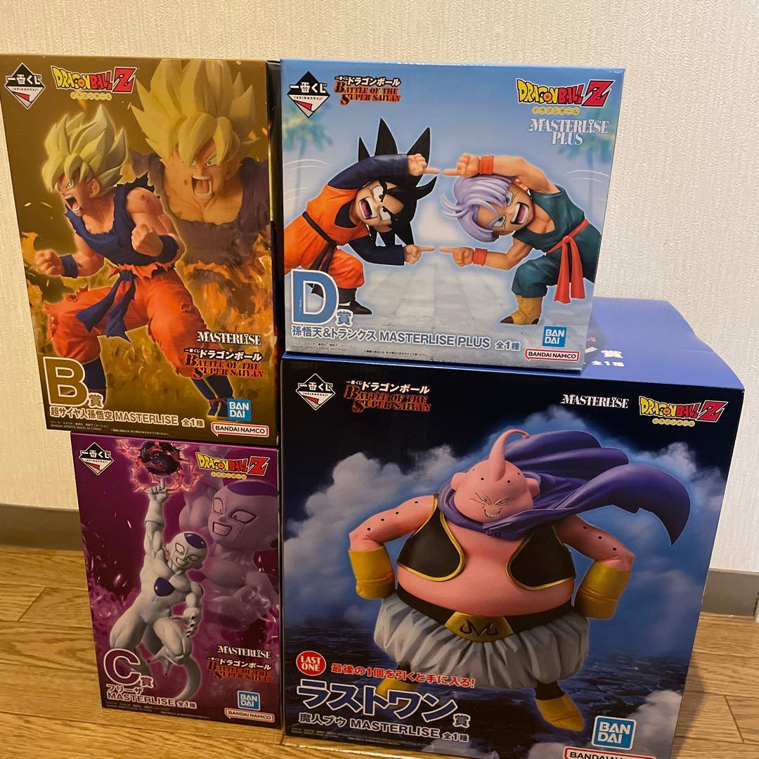 【4点セット】ドラゴンボールZ 一番くじBCDラストワン賞