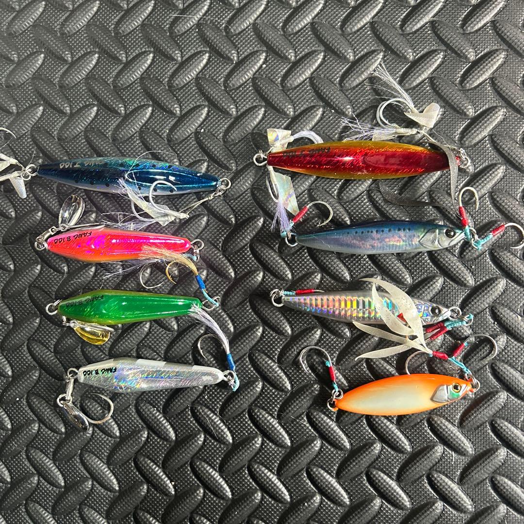 メタルジグ　8個セット　80〜100g