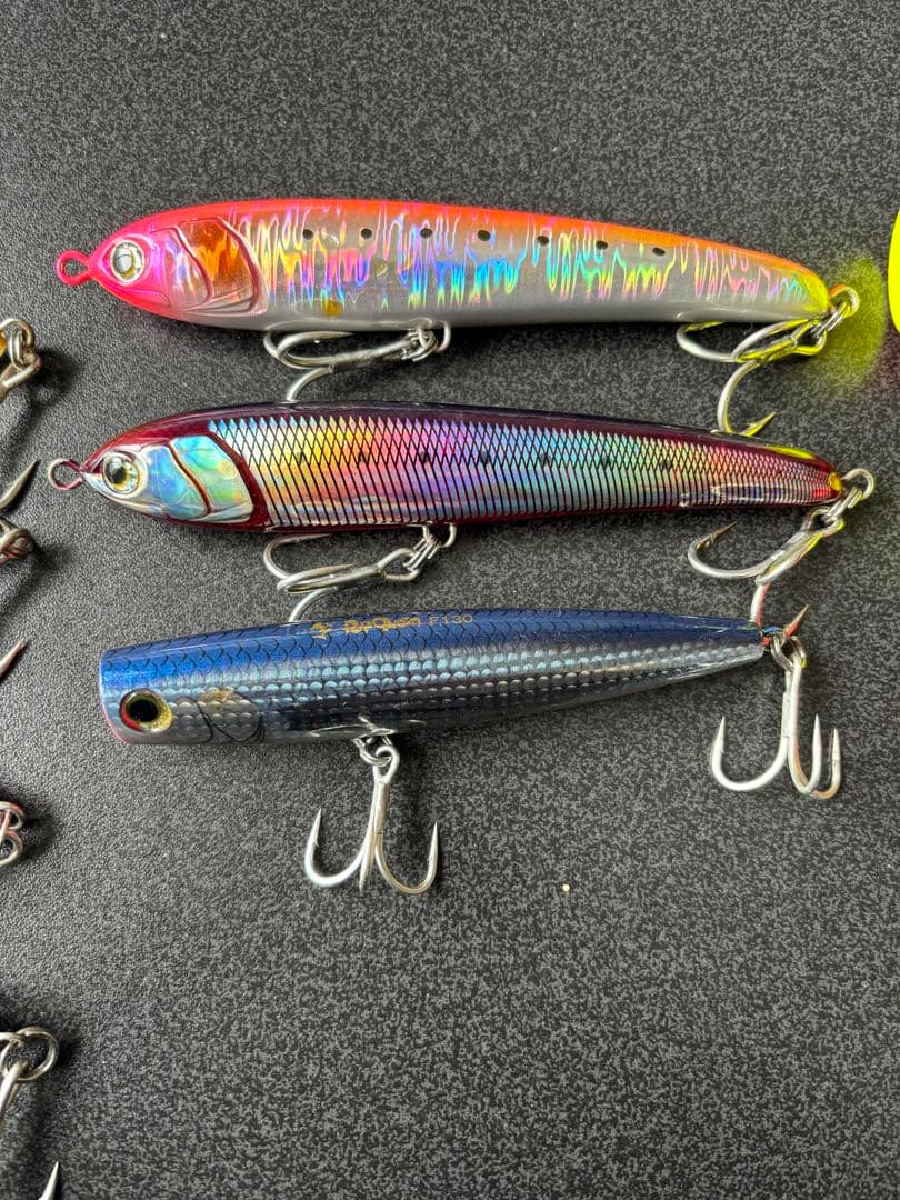 青物プラグ11点バレットブル　ラピード　ポップクイーン　フィードポッパー他