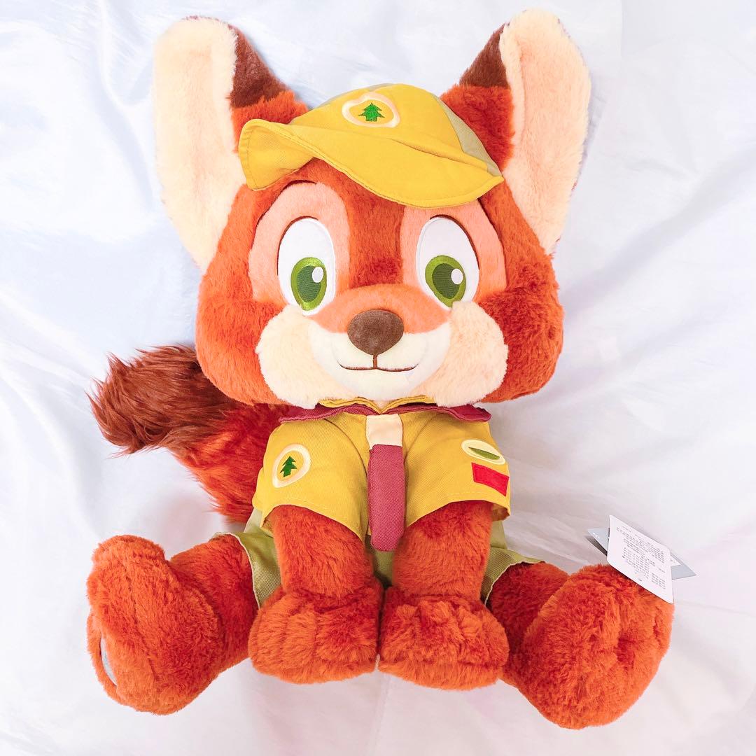 上海ディズニーランド ニックワイルド ぬいぐるみL 幼少期 ズートピア ジュディ