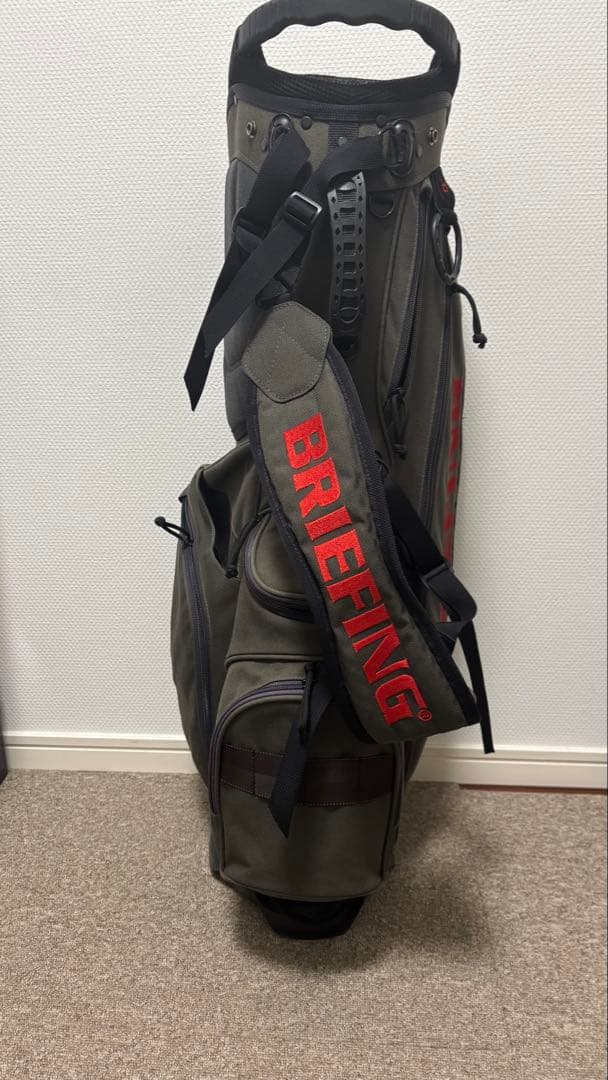 BRIEFING ゴルフバッグ・キャディバッグ オリーブグリーン