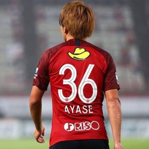 【匿名配送】【入手困難】鹿島アントラーズ　ユニホーム　赤　紺　AYASE　36