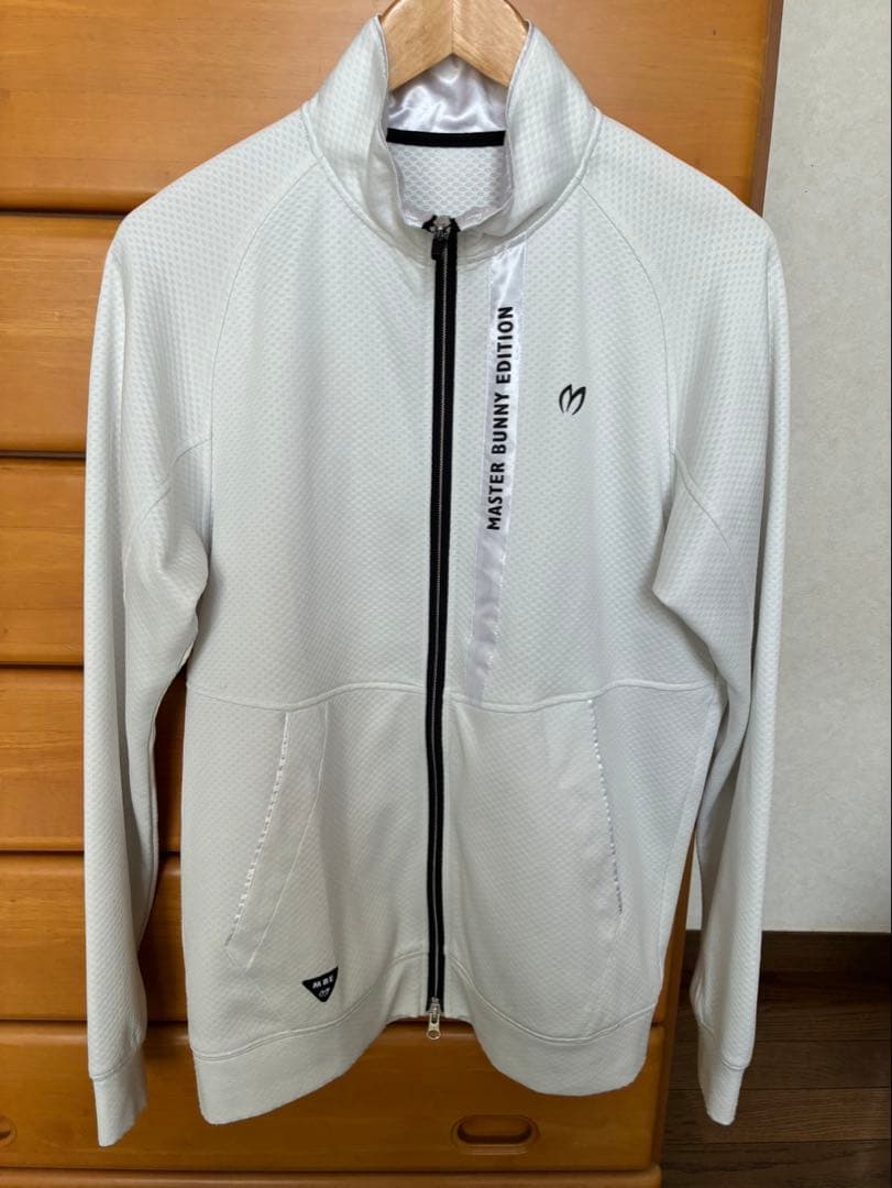 MASTER BUNNY EDITION ホワイトジャケット ブルゾン