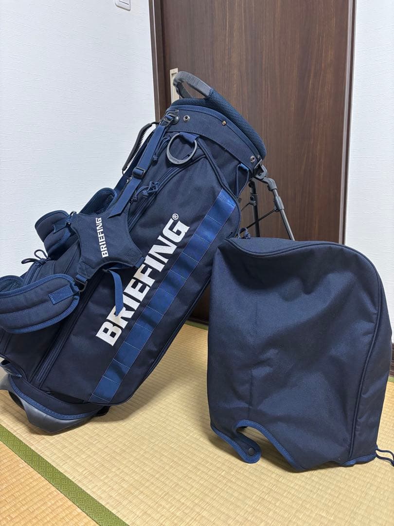 ブリーフィングCR-04 #02 ネイビー キャディバッグ
