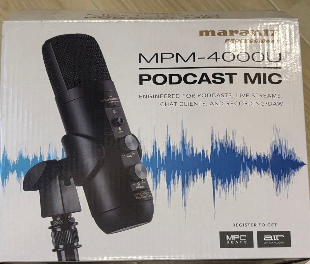 新品marantz Professional MPM-4000UJ　USBマイク