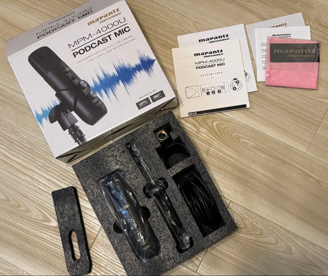 新品marantz Professional MPM-4000UJ　USBマイク