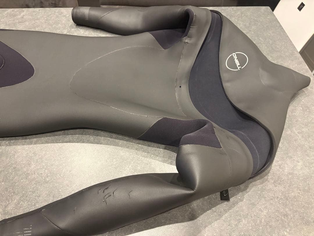 最高級オニール サイコセミドライロングチェストジップ 裏起毛　5mm 3mm