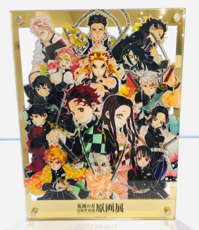 鬼滅の刃　原画展　受注　パネル　スタンド　ジオラマパネル　アクリルスタンド