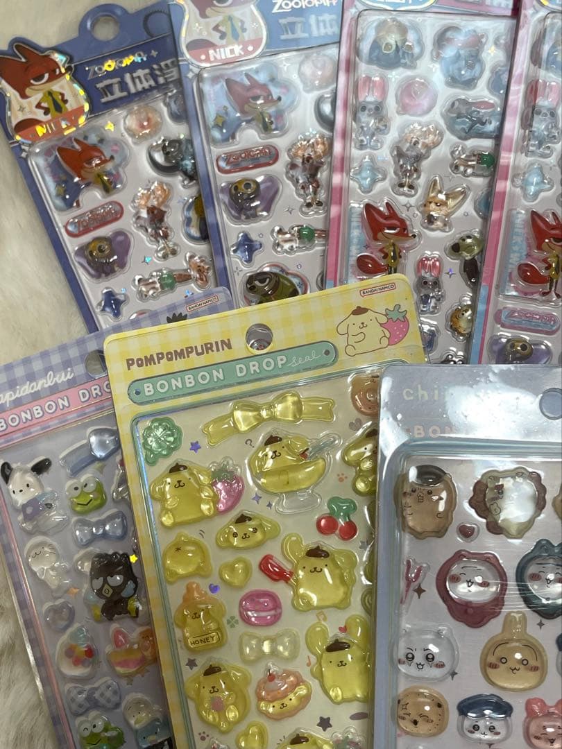 かりともさまご確認用 ズートピア シール・ステッカー