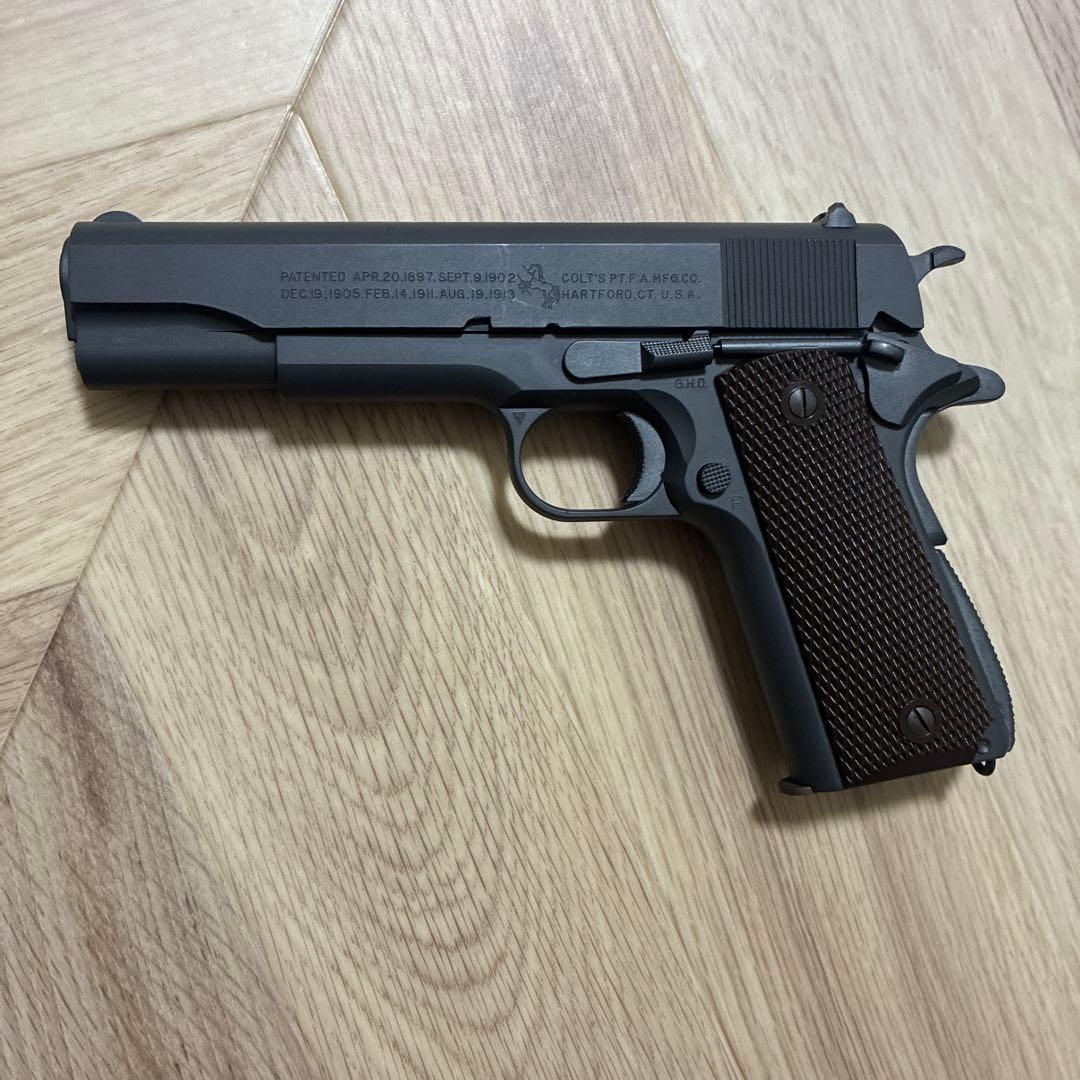 絶版　ウェスタンアームズ　M1911A1 ミリタリー　ガスブロ