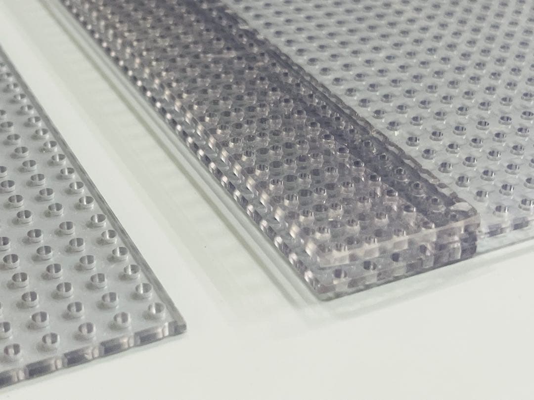 特注パンチフィルター　セパレーター　オールガラス水槽に　奥行き・高さ450用