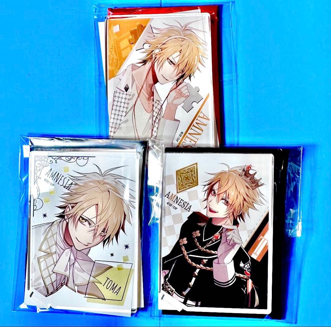 AMNESIA アムネシア バレンタイン アクスタ 3種セット トーマ a15