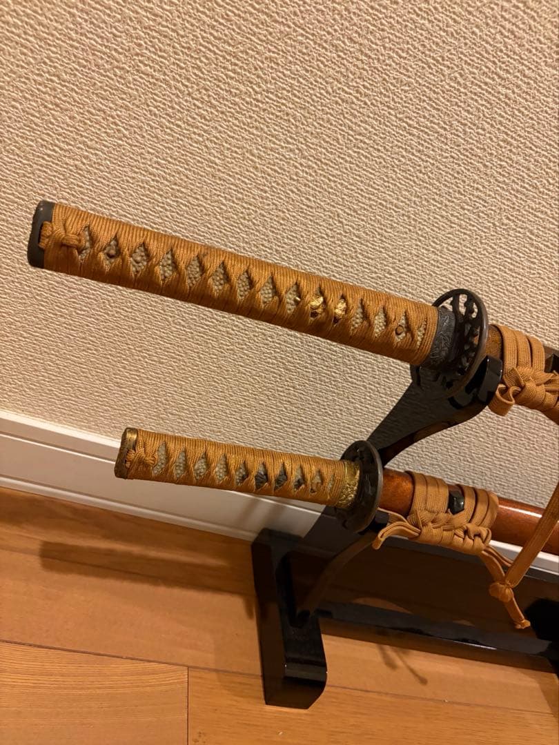 高級居合刀 黎銘穿 ＆ 高級模造刀 脇差 金虎龍