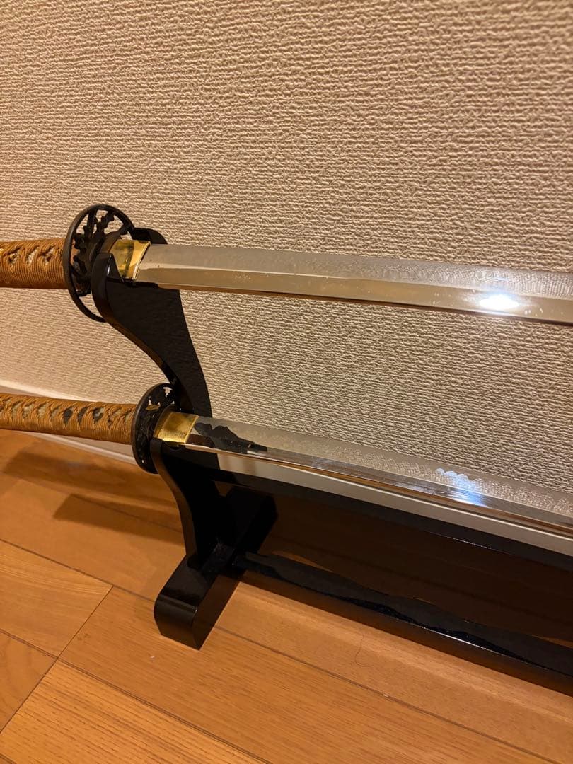 高級居合刀 黎銘穿 ＆ 高級模造刀 脇差 金虎龍