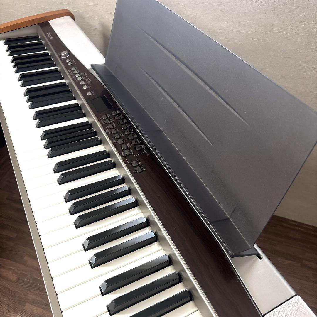 【美品】 CASIO PX-500L デジタルピアノ 88鍵盤　木製スタンド付き