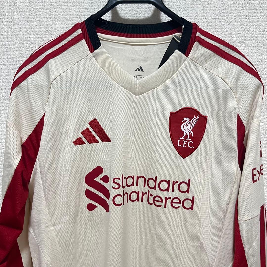 新品 リバプールFC 25 26 ユニフォーム XL 長袖 アウェイ