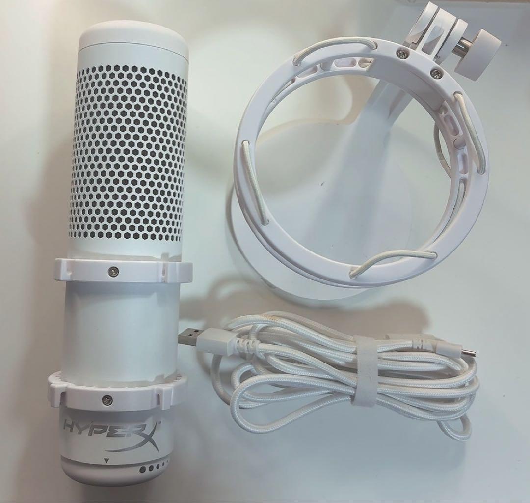 HyperX QuadCast S ホワイト 箱無し