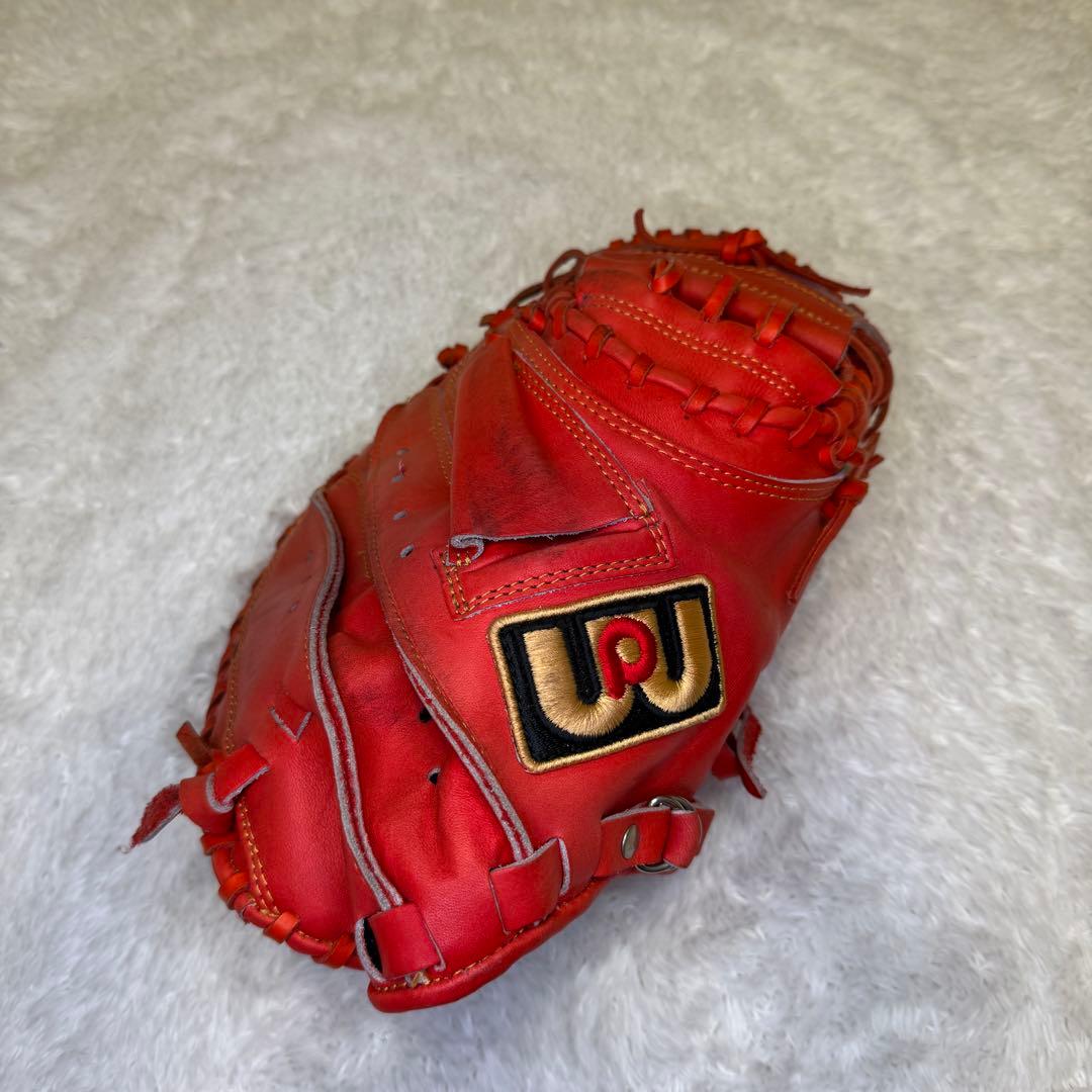 【ワールドペガサス】軟式用　捕手用　右ミット　一般用