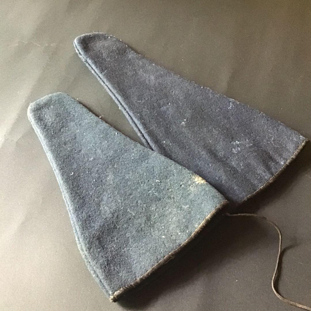 大小刀　柄袋　黒羅紗地　江戸時代