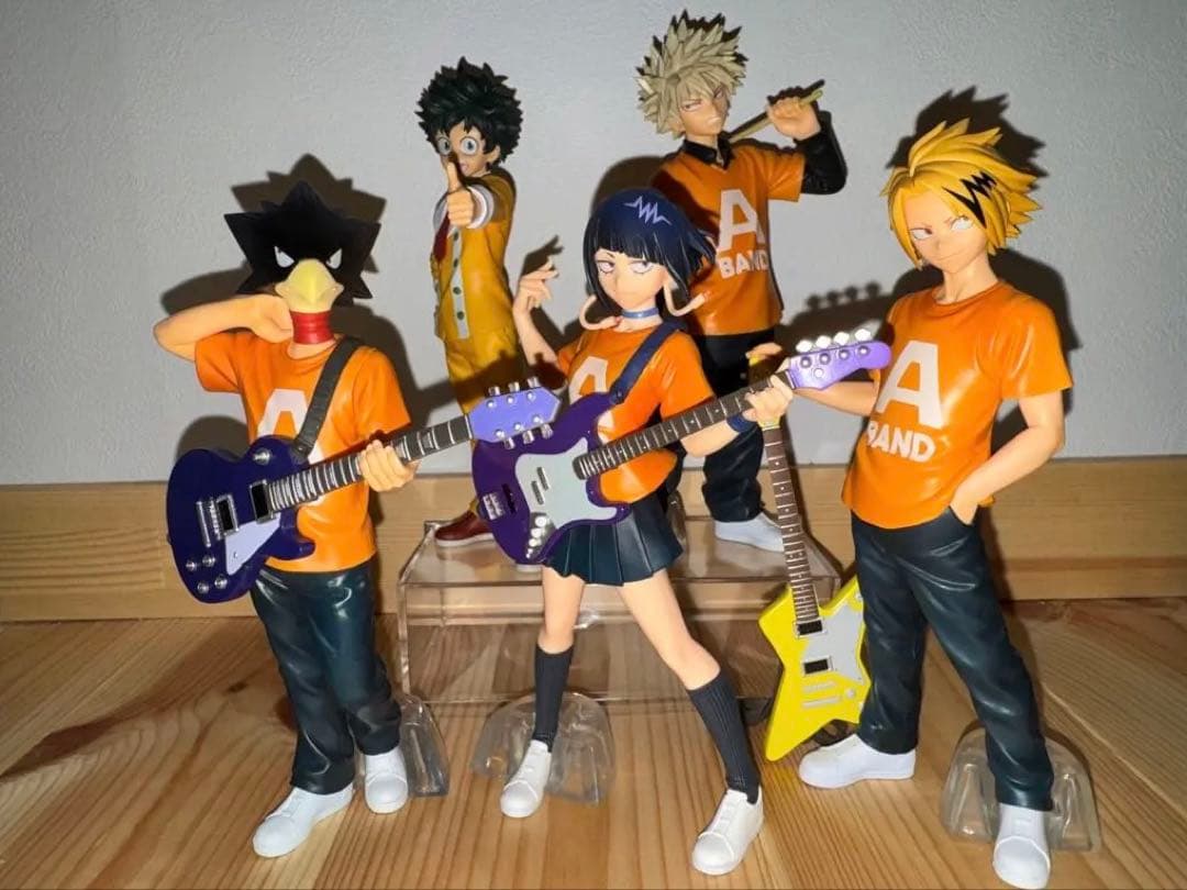 一番くじ 僕のヒーローアカデミア 垂れ流せ！文化祭！ フィギュア5点セット